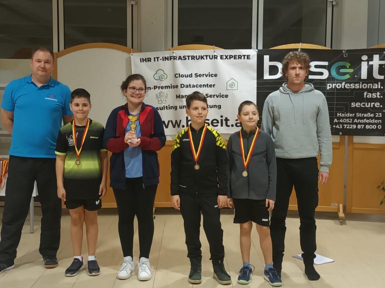 Acht Landesmeistertitel für den TTC Oberpullendorf